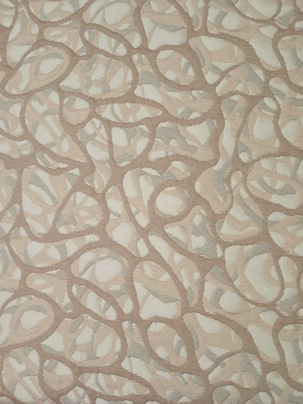 Покрывало жаккардовое двухстороннее Нежность 81-18 белый, беж, серый евро 240х200