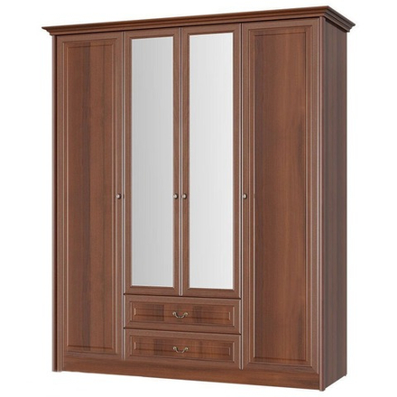 Шкаф 4-х створчатый с зеркалом Янна ЯН-06