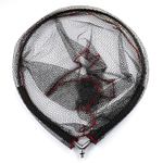 Подсачек круглый прорезиненный телескопический (d45)