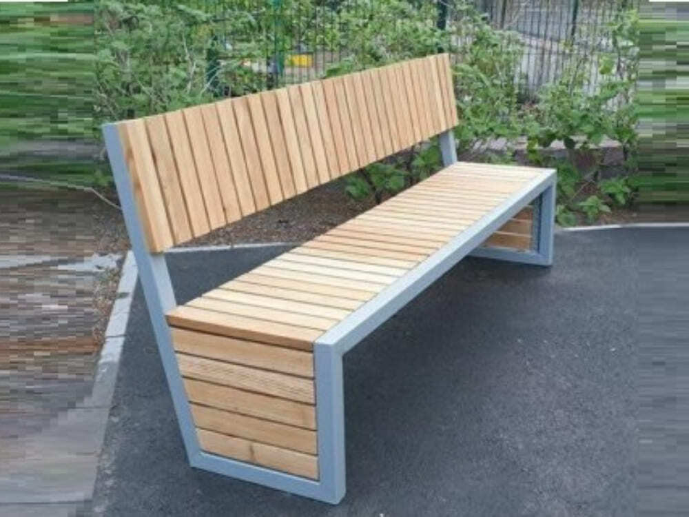 Скамья Вижен (со спинкой)