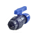 Кран шаровой компрессионный ПЭ Дн 32х1/2" ВР Ру10 RTP (РосТурПласт) 14397