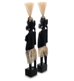 Decor and Gift 22-036 Статуэтка «Асмат» н-р из двух, 50 см