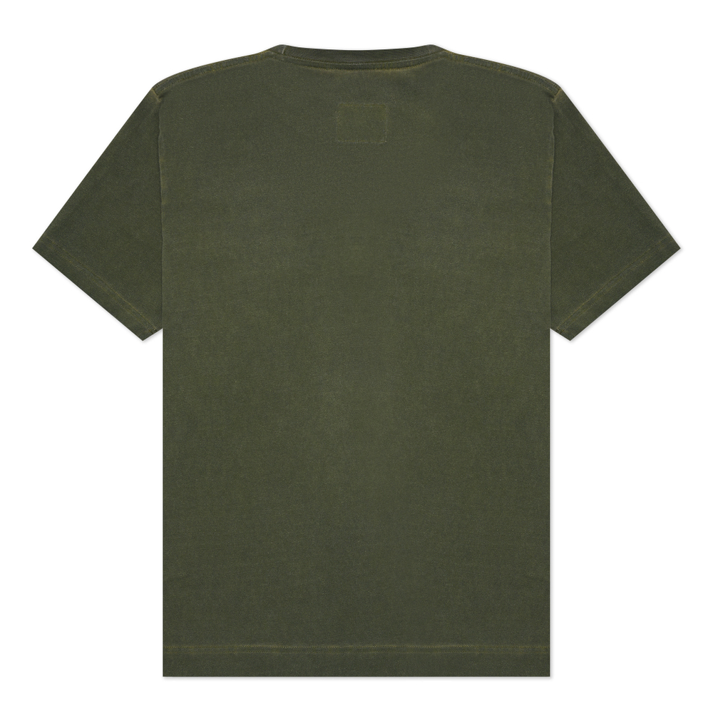 TSHRT Vintage Effect GMD Mititary Khaki