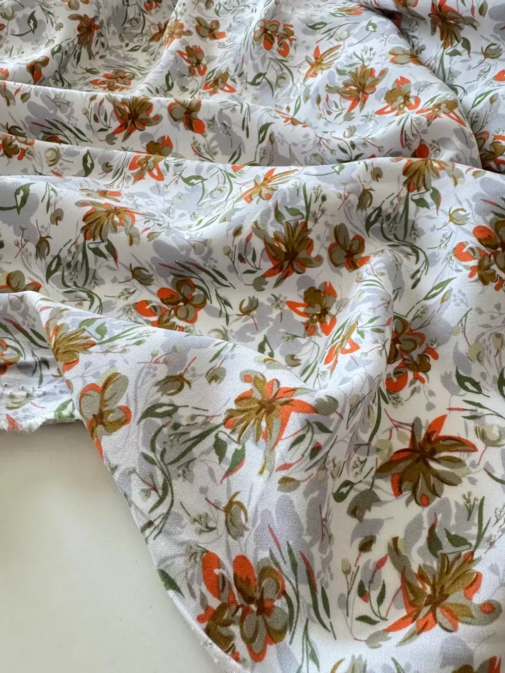 Ткань штапель для шитья 1,5 м, плательная вискоза