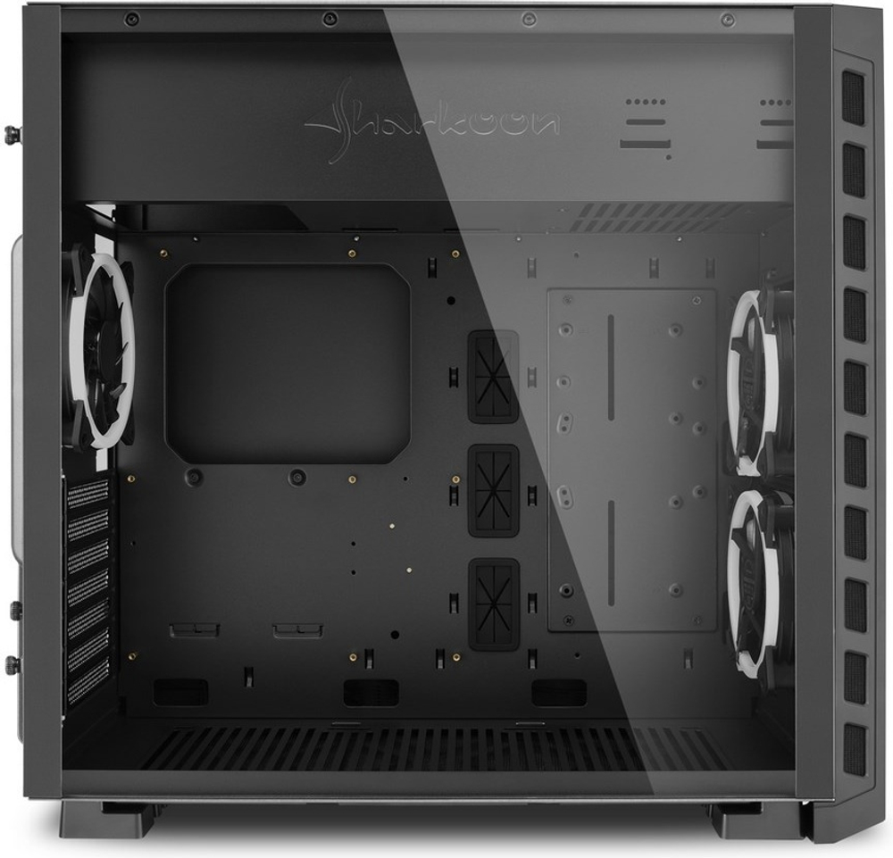 Корпус Sharkoon Night Shark RGB черный