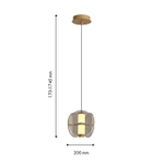 Подвесной светодиодный светильник Favourite Fada 4625-1P