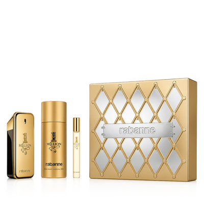 Rabanne 1 Million EDT 100 ml + EDT MINI 10 ml + DEO VAPO 150 ml (man) 1 pcs