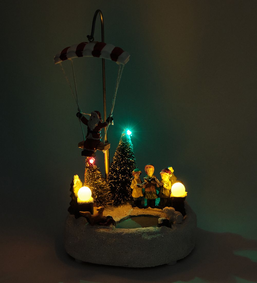 XM-728/4 Новогодняя миниатюра с подсветкой