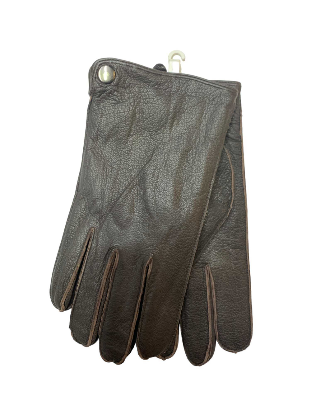 Перчатки. Мужские. Материал верха: Кожа оленя. Подклад: Трикотаж-шерсть. 10 шт в упаковке.