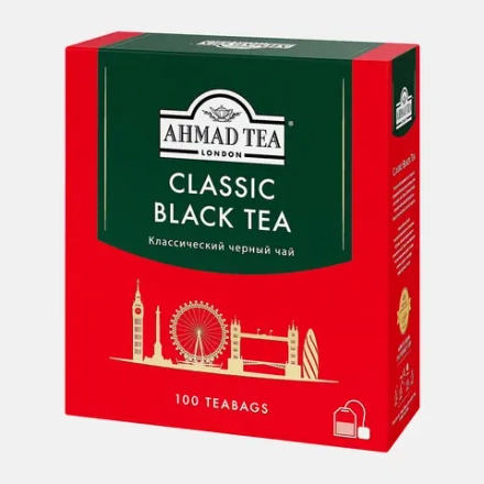 Чай черный Ahmad Tea Classic Black Tea 100пак