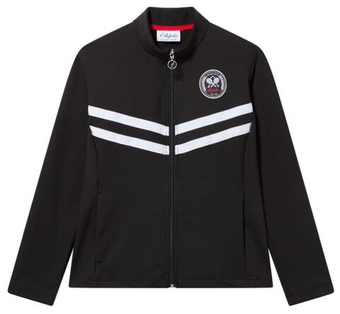 Женская Кофта теннисная Australian Tennis Crew Track - черный