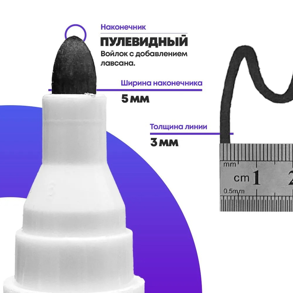 Маркеры для белой магнитной доски, 4 шт, MC-Basir, набор стираемых фломастеров для магнитно-маркерных и школьных досок, 18 мм