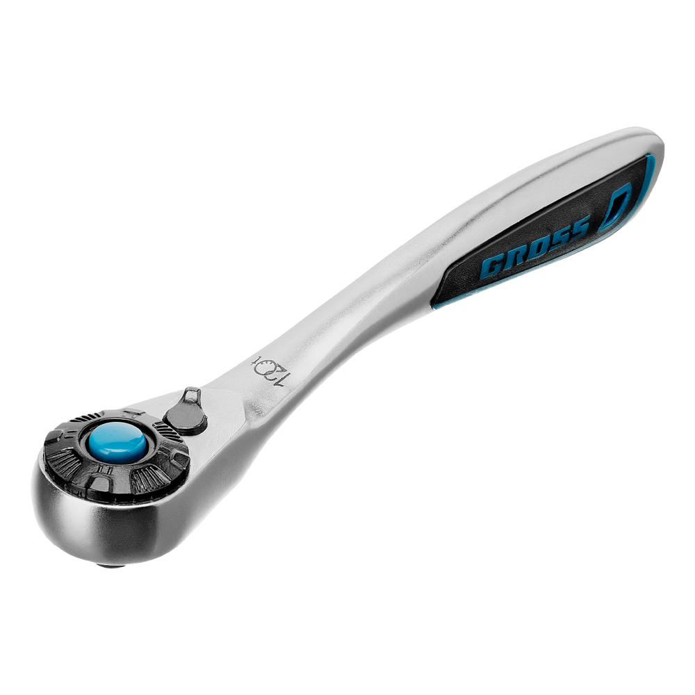 Набор инструментов, 1/4", CrV, 120 зубьев, 42 предмета Gross