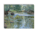 "Река", художник Богданов-Бельский, картина
