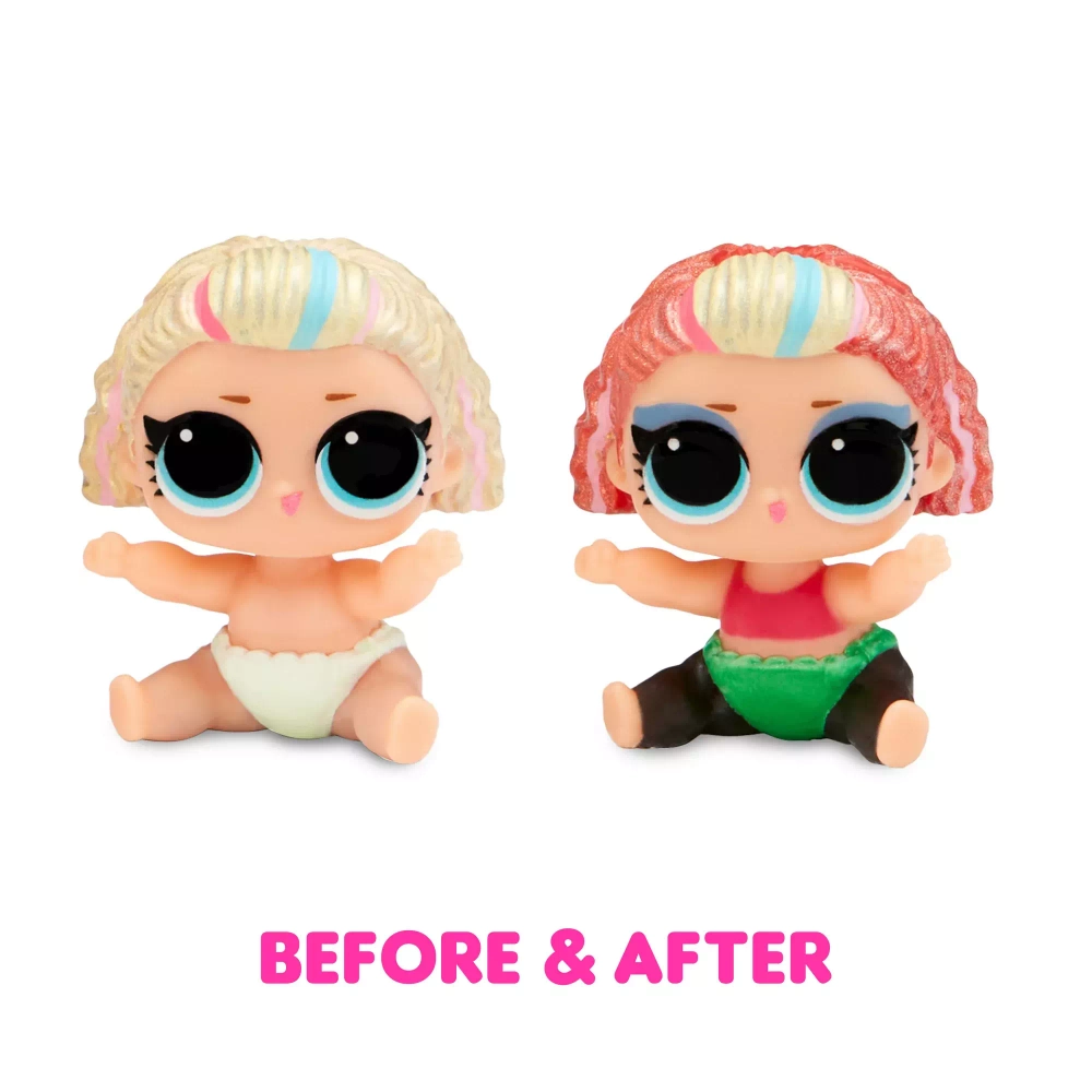 Шар-Кукла LOL Surprise Glitter Color Change™ Lil Sis (Сестрички)