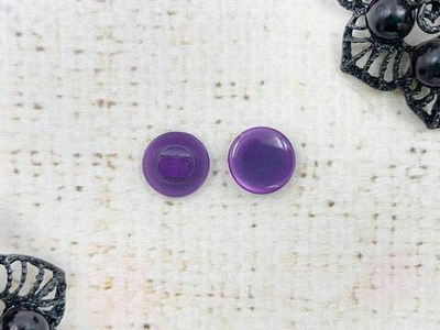 Пуговицы блузочные на ножке "карамелька", фиолетовый