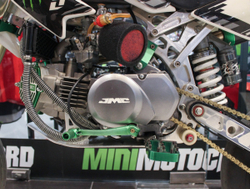 Питбайк JMC 160 Motard рама фрезерованный алюминий (2010)