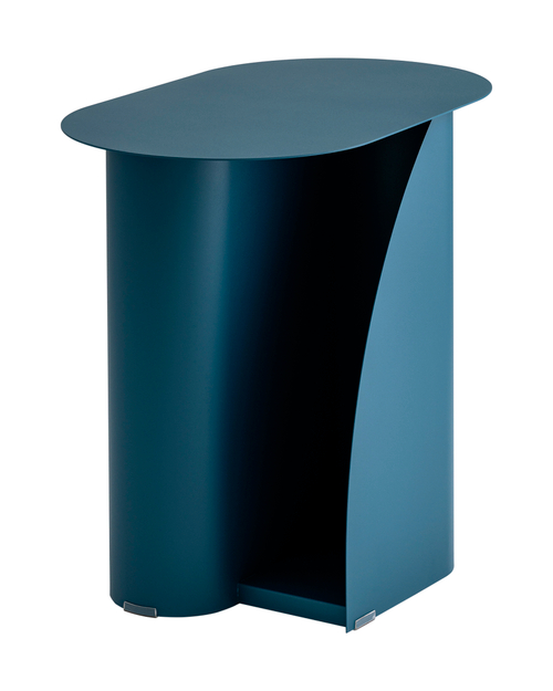 Журнальный столик Yvaine металл синий