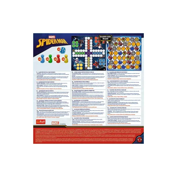 GAME 2 in1 Ludo / Snakes and Ladders Spider-Man