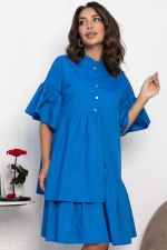 Платье Урания (васильковое) П13966-36М LT Collection