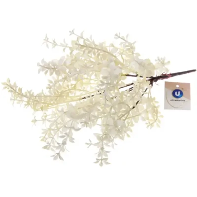 Искусственные цветы «Полевая трава» 40см цвет белый