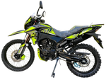 Мотоцикл Racer RC 300-GY8B Bros зеленый