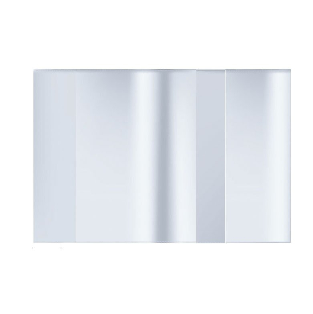 Обложка 255*490 мм, для учебников и раб. тетрадей, Alingar, универсальная, с прозрачным клапаном, ПВХ, 70 мкм