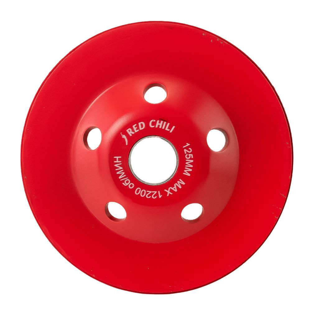 ЧАША АЛМАЗНАЯ "RED CHILI" 125мм "БУМЕРАНГ" 50 кор 04-125-13-01