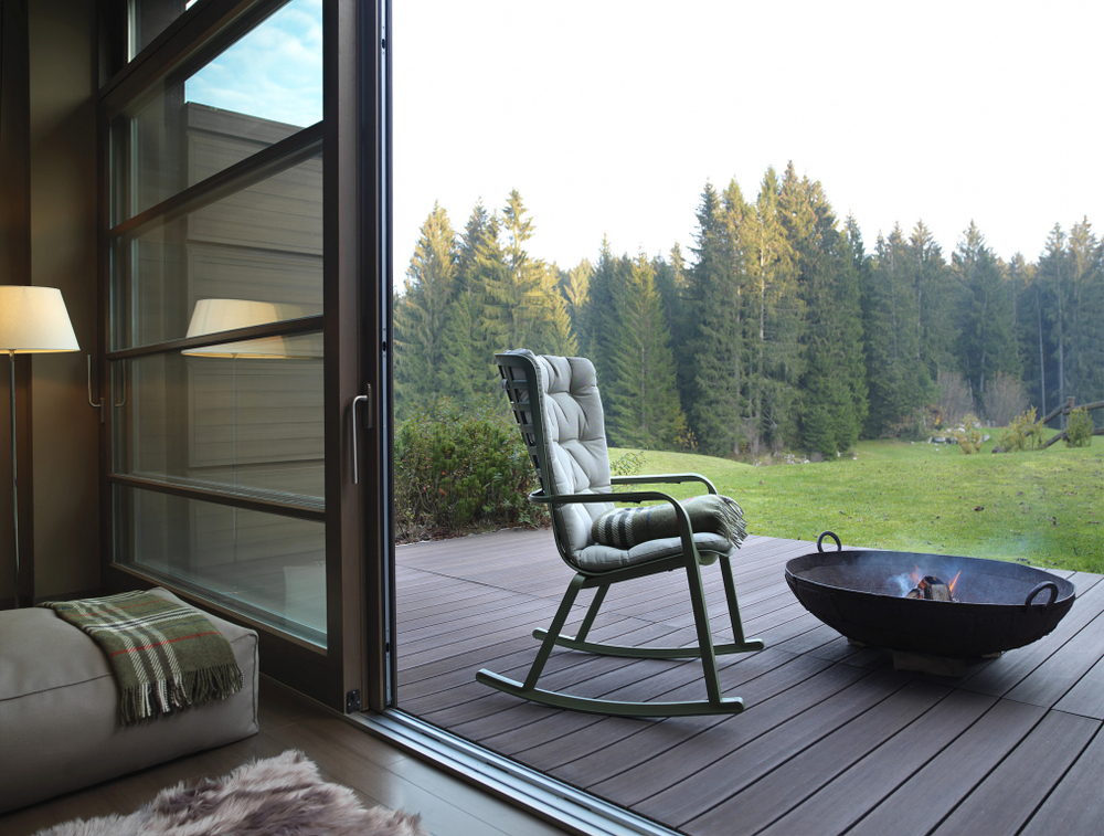 Комплект полозьев для кресла-качалки Nardi Kit Folio Rocking, агава