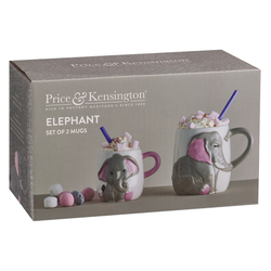 Набор из 2 кружек elephant, 405 мл и 195 мл