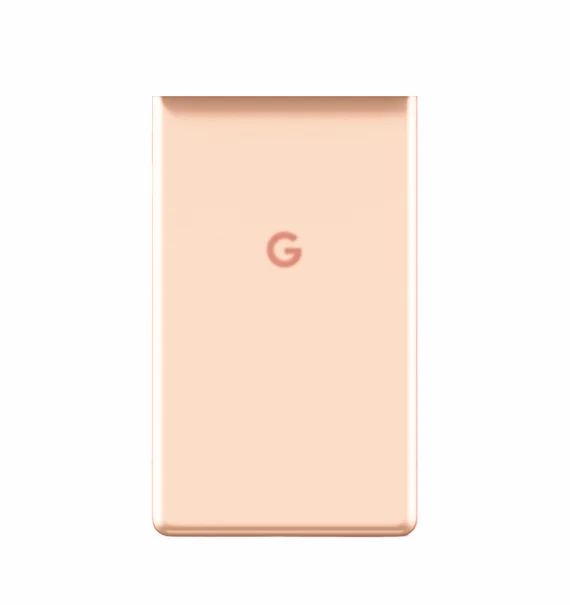 Задняя крышка для Google Pixel 6 бежевая (Kinda coral)