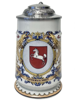 Кружка пивная "Нижняя Саксоня" Германия