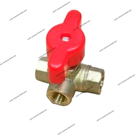 кран воздушный 3-х ходовой(бронза)¶