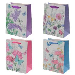 GAEM Пакет подарочный S (бумага 210г/м2, блок микс 12шт), L18 W10 H23 см, 4в.