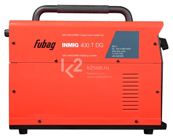 Сварочный полуавтомат инвертор Fubag INMIG 400T DG + DRIVE INMIG DG + Шланг-пакет, 5 м + Горелка FB 400, 3 м