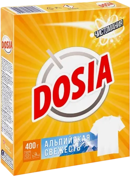 Стиральный порошок Dosia Optima Альпийская свежесть 400г