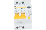 Дифференциальный автоматический выключатель АД12 2Р 16А 30мА IEK