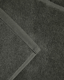 Zara Home - Нескользящий коврик для ванной из хлопка, серый, 55x80 см