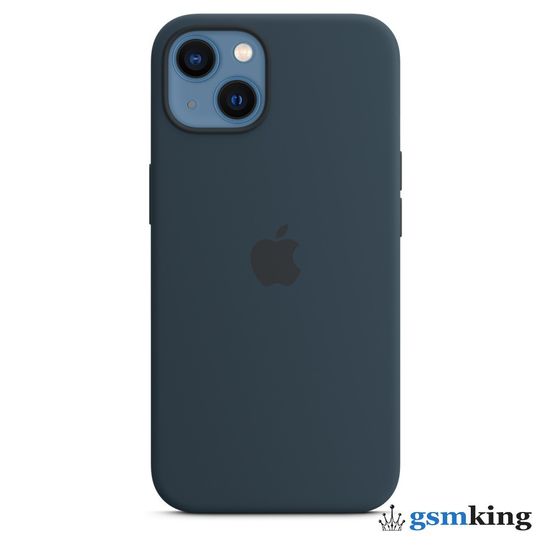 Apple Silicone Case with MagSafe iPhone 13 Abyss Blue «Синий омут» MM293ZE/A