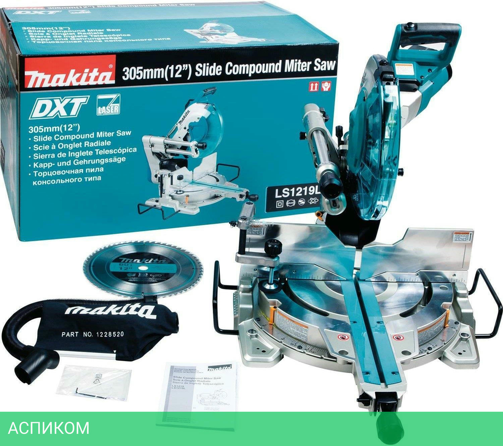Торцовочная пила Makita LS1219L