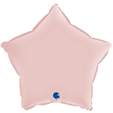 Звезда "Бледно-розовая матовая" 46 см