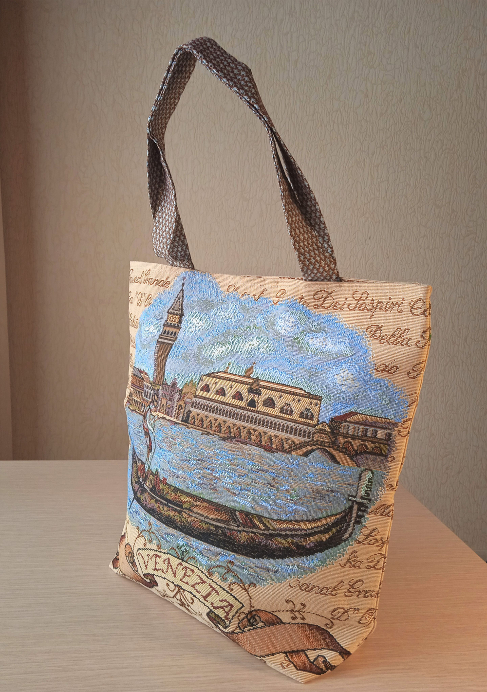 Гобеленовая сумка Венеция (39х39х12)