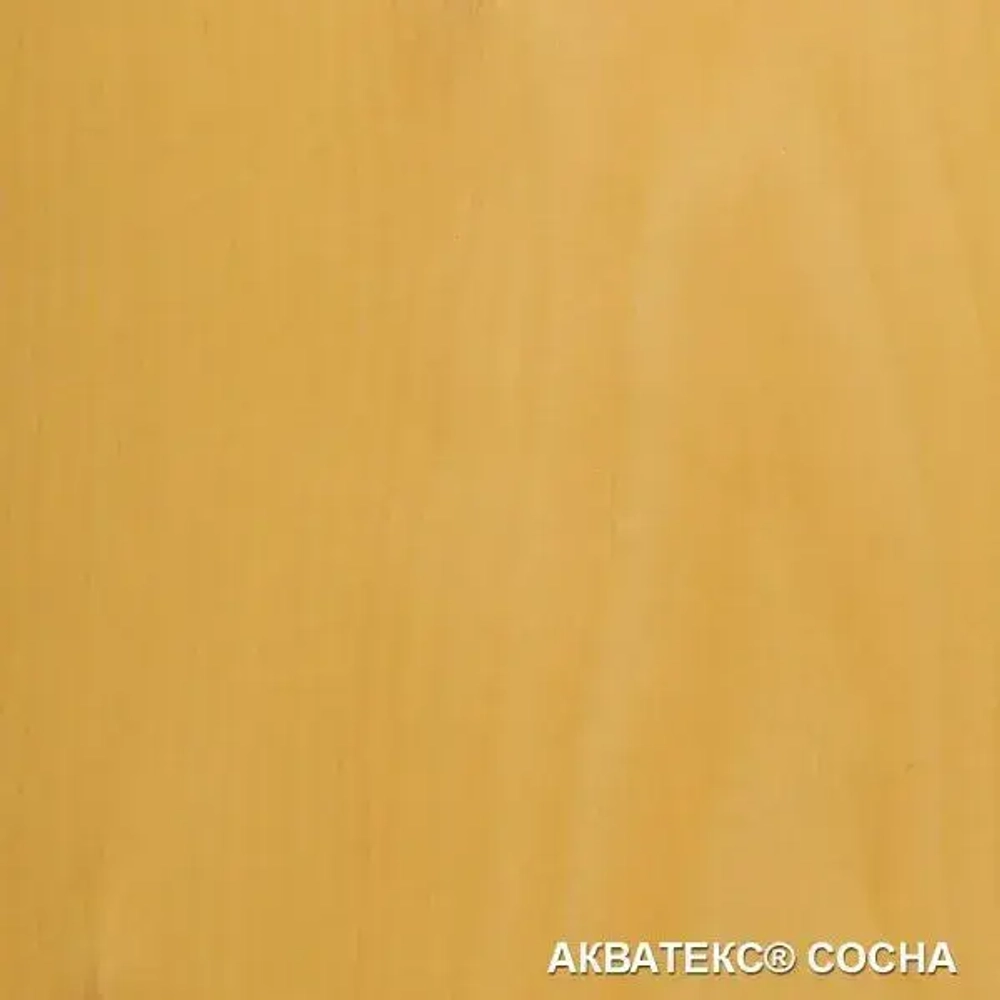 АКВАТЕКС 2 в 1 защитно-декоративное покрытие для дерева, алкидное, полуматовое, лессирующее, сосна (0.8 л)
