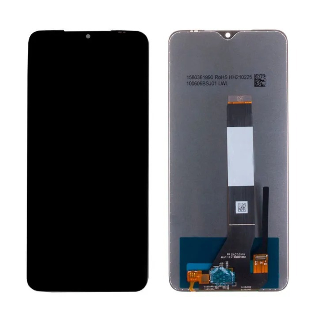 Дисплей для Xiaomi Poco M3/Redmi 9T с тачскрином Черный