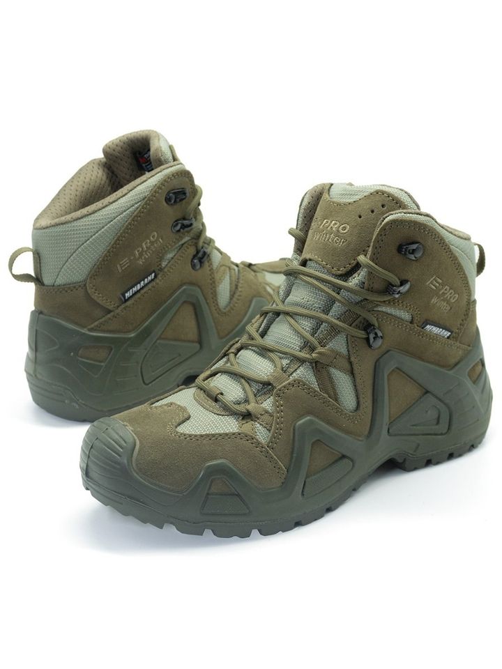 Ботинки треккинговые утепленные E-PRO SPECIAL мод.102W (олива)