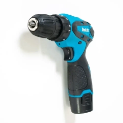 Makita, шуруповерт аккумуляторный, от аккумулятора, 12 В, 24 Нм, 2 акб