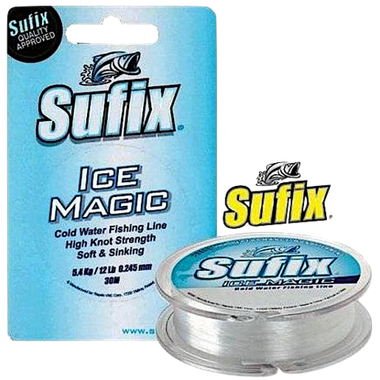 Леска Sufix Ice Magic Clear 50м 0.095мм 1.0кг DS1SK010024A51
