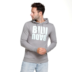 Мужская кофта теннисная BIDI BADU Isoke Lifestyle Hoody Men - Grey