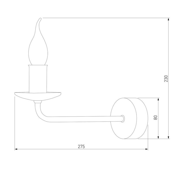 Бра TK Lighting 10244 Limal