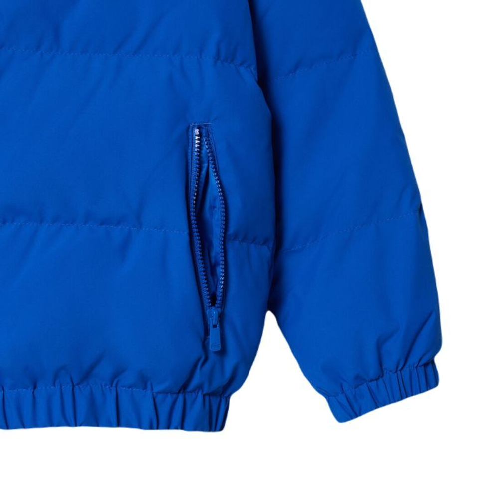 Детская куртка Lacoste Water Embroidered Crocodile Hooded Puffed